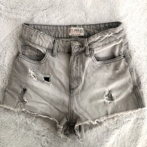 Zara high rise shorts